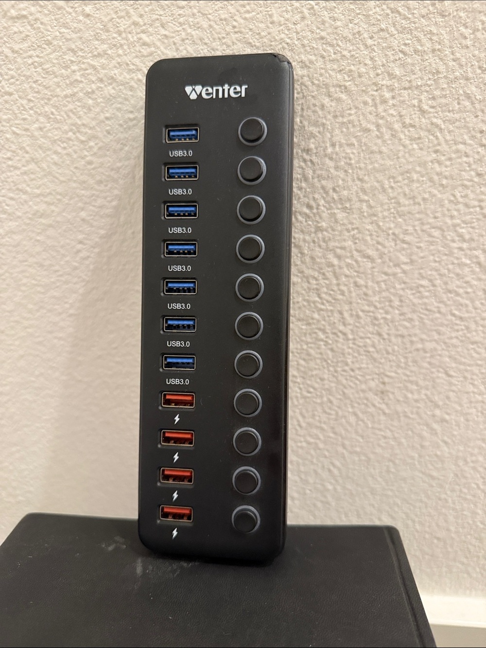 The selected item is the Wenter 11-Port Powered USB 3.0 Hub